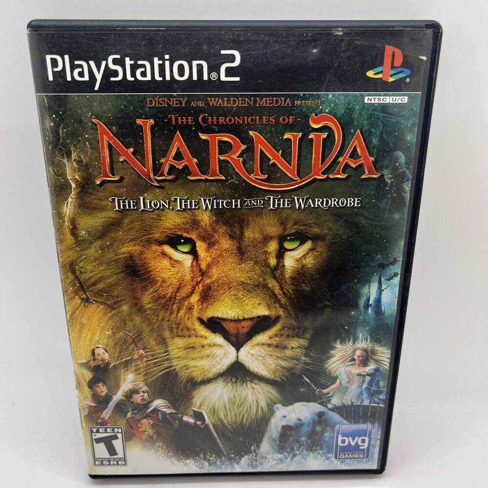 Chronicles of Narnia The Lion the Witch the Wardrobe PS2 Playstation 2 CIB